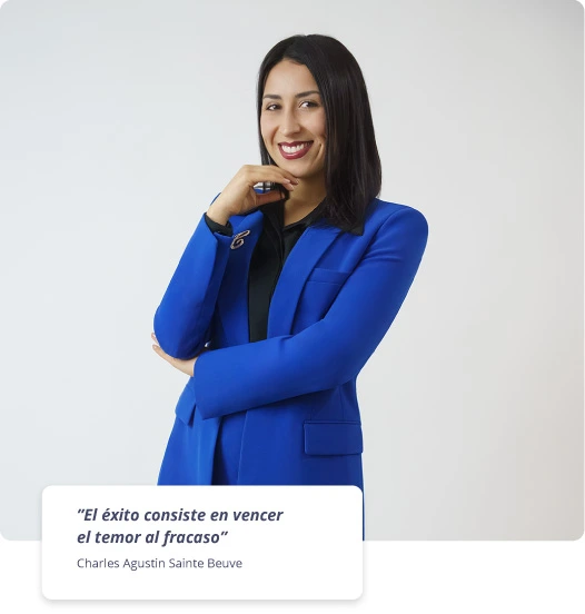 El exito consiste en vencer el temor al fracaso